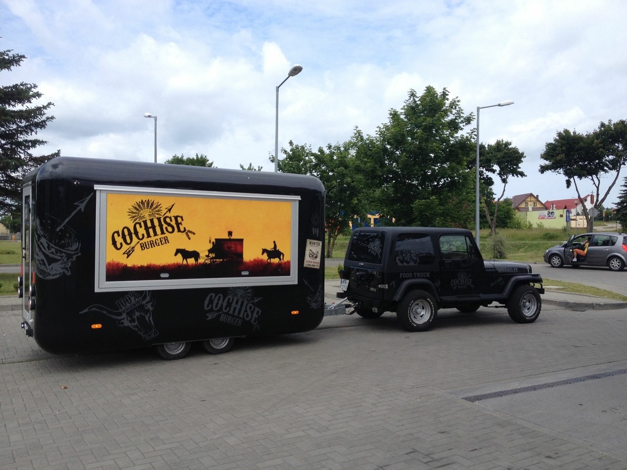 Food truck dla Cochise Burger zdjęcie
