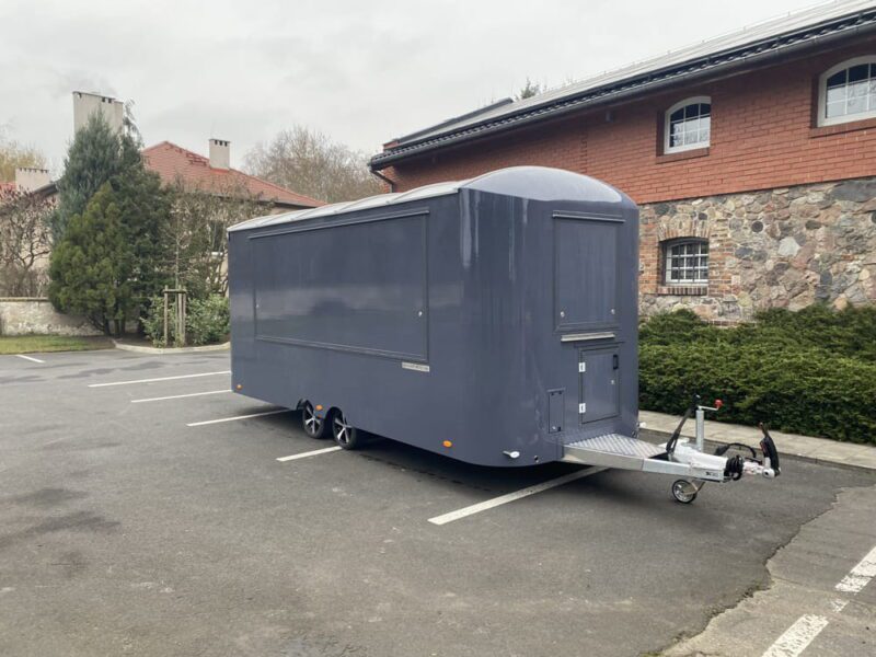 Przyczepa do burgerów Comfort 6 m z grillem, DMC do 3500 kg - WARK