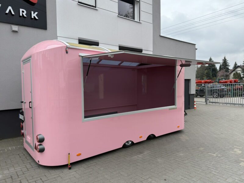 Mobilna kawiarnia Comfort 5 m z układem hydraulicznym, DMC do 2700 kg - WARK