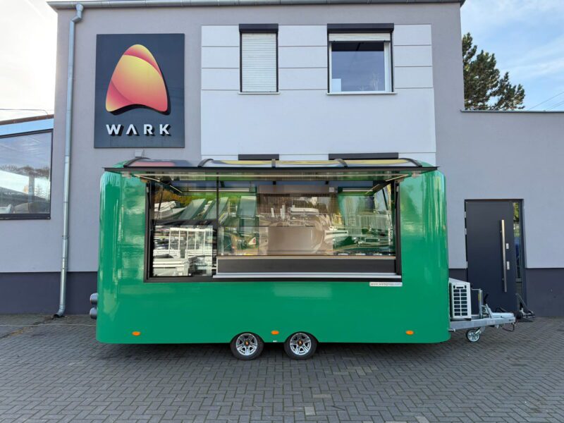 Przyczepa do gofrów i lodów Comfort 5 m, DMC do 2700 kg - WARK