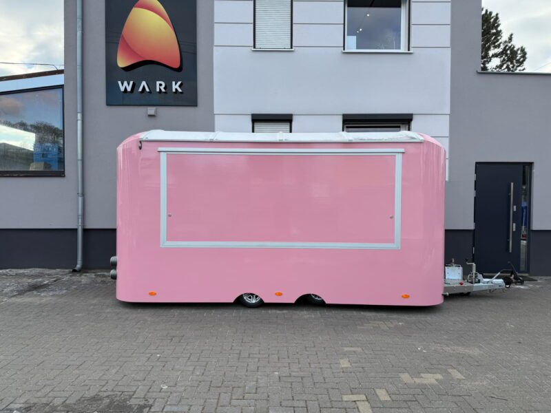 Przyczepa do lodów Comfort 5 m z układem hydraulicznym, DMC do 2700 kg - WARK