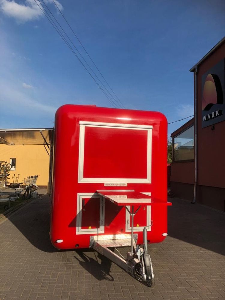 Przyczepa do frytek Premium 5 m z instalacją gazową, DMC do 2700 kg - WARK - obrazek 3
